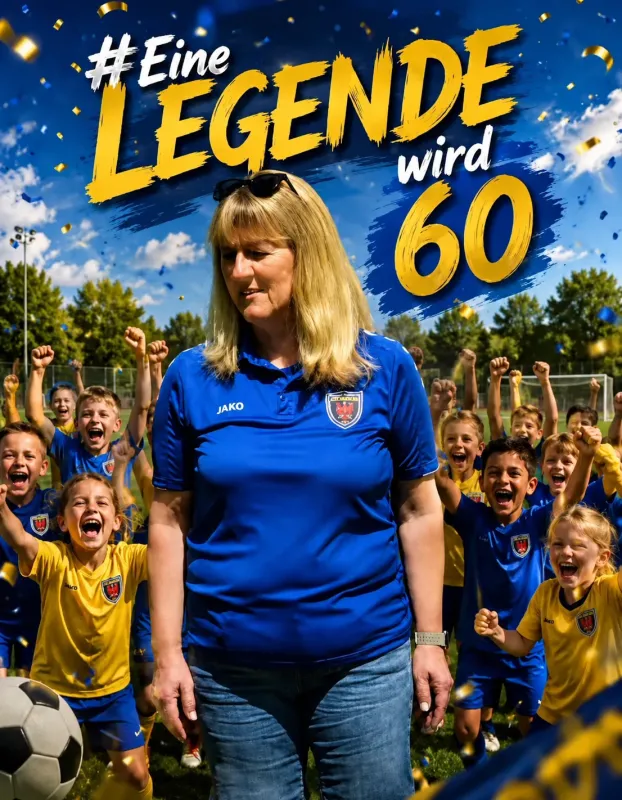 Herzlichen Glückwunsch nachträglich zum 60. Geburtstag! 💙🤍💛