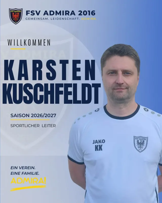 Herzlich willkommen in deiner neuen Funktion, Karsten Kuschfeldt!