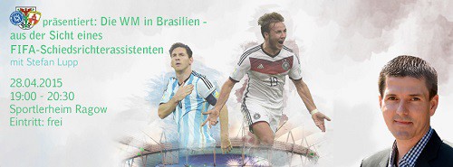 Stefan Lupp mit Vortrag zur WM 2014