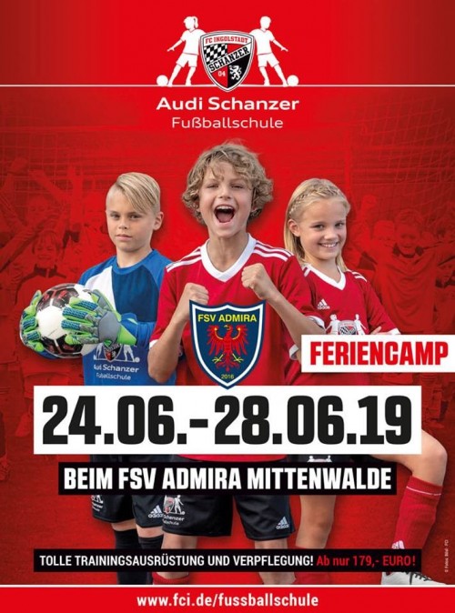 Audi Schanzer Fußballschule kommt wieder nach Mittenwalde