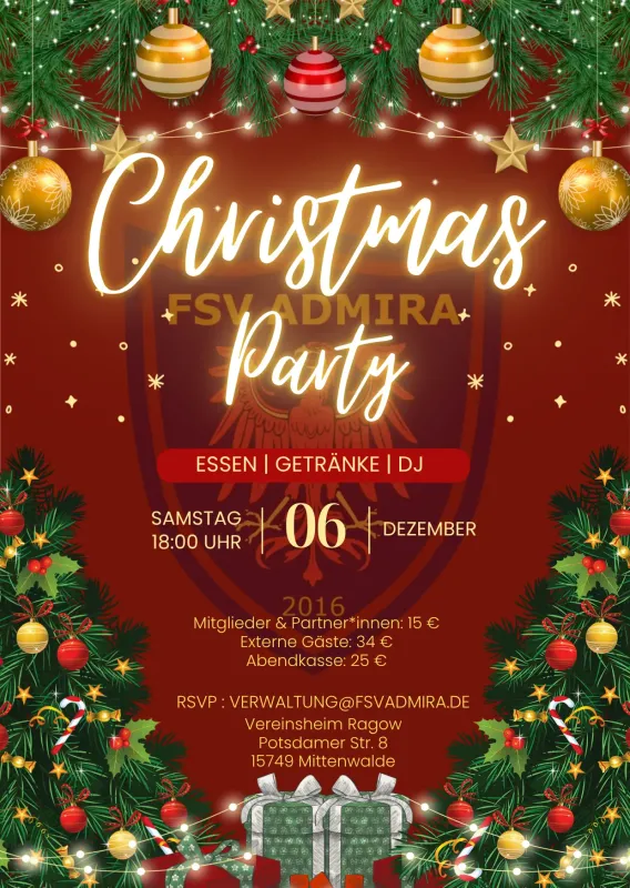 Weihnachtsfeier 2025