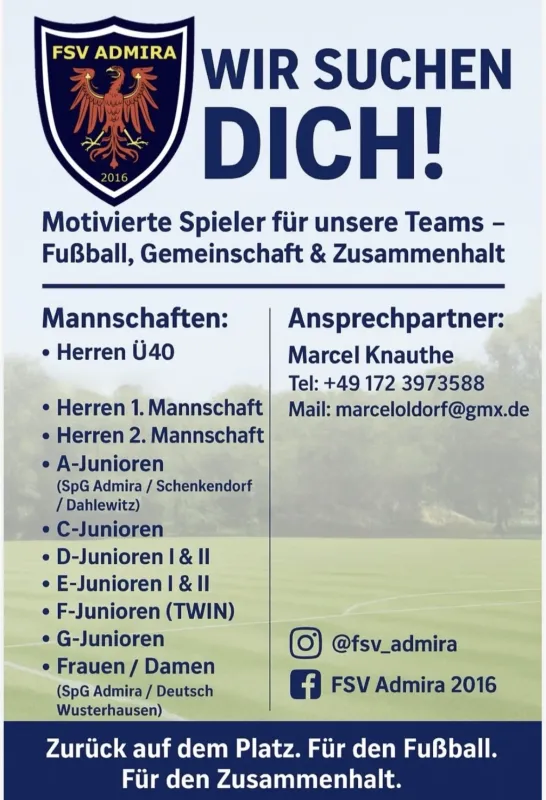 Wir suchen Dich!