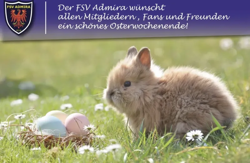 🐰🌷 Frohe Ostern vom FSV Admira!