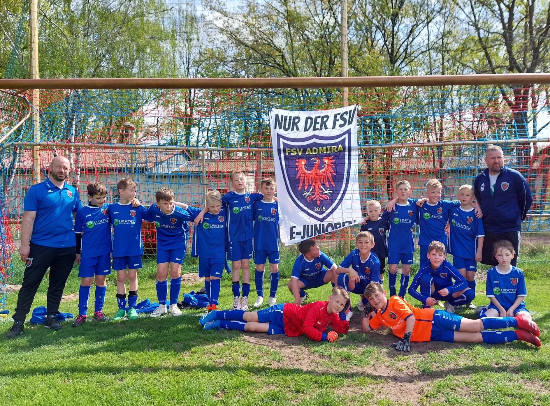 Spiel unserer E Junioren in Groß Machnow