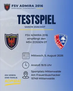 Nächstes Testspiel! 💙💛