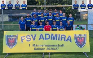 Unsere 1. Männermannschaft – Saison 2026/2027 💙🤍💛