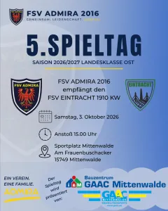 DERBYTIME IN MITTENWALDE! 💙🤍💛