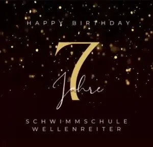 Herzlichen Glückwunsch zum 7. Geburtstag