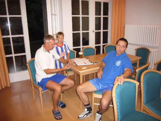 Trainingslager Blau-Weiß Ragow 2008