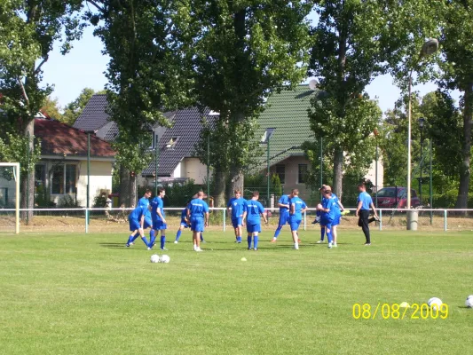 Trainingslager Blau-Weiß Ragow 2009