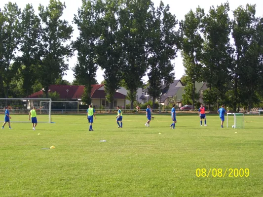 Trainingslager Blau-Weiß Ragow 2009
